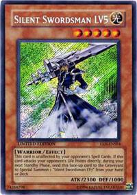 Silent Swordsman LV5 - Elemental Energy YuGiOh trading card