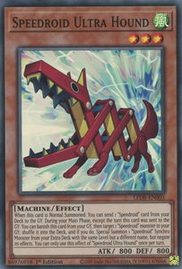 Speedroid Ultra Hound - Legendary Duelists: Synchro Storm (LED8) #LED8-EN003 - Super Rare YuGiOh Trading Card