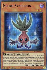 Necro Synchron - Legendary Duelists: Synchro Storm (LED8) #LED8-EN023 - Ultra Rare YuGiOh Trading Card