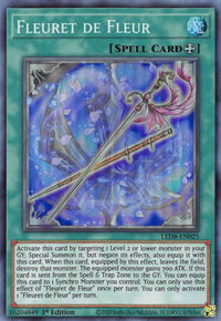 Fleuret de Fleur - Legendary Duelists: Synchro Storm (LED8) #LED8-EN025 - Super Rare YuGiOh Trading Card