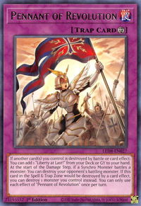 Pennant of Revolution - Legendary Duelists: Synchro Storm (LED8) #LED8-EN027 - Rare YuGiOh Trading Card
