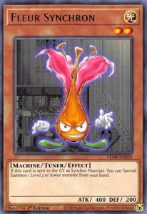 Fleur Synchron - Legendary Duelists: Synchro Storm (LED8) #LED8-EN031 - Rare YuGiOh Trading Card