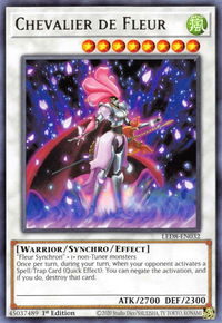 Chevalier de Fleur - Legendary Duelists: Synchro Storm (LED8) #LED8-EN032 - Rare YuGiOh Trading Card