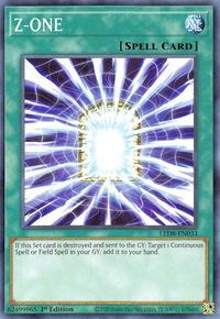 Z-ONE - Legendary Duelists: Synchro Storm (LED8) #LED8-EN033 - Common / Short Print YuGiOh Trading Card