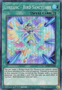 Lyrilusc - Bird Sanctuary - Legendary Duelists: Synchro Storm (LED8) #LED8-EN040 - Super Rare YuGiOh Trading Card