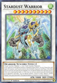 Stardust Warrior - Legendary Duelists: Synchro Storm (LED8) #LED8-EN052 - Common / Short Print YuGiOh Trading Card