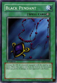 Black Pendant - Starter Deck 2006 #YSD-EN021 - Common / Short Print YuGiOh Trading Card
