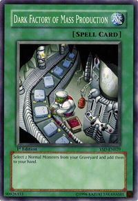 Dark Factory of Mass Production - Starter Deck 2006 #YSD-EN029 - Common / Short Print YuGiOh Trading Card