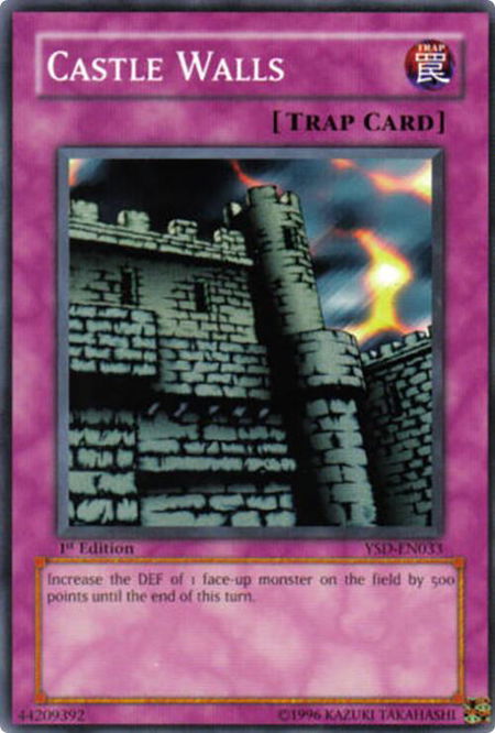 Castle Walls - Starter Deck 2006 YuGiOh trading card