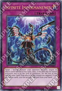 Infinite Impermanence (UTR) - OTS Tournament Pack 17 (OP17) #OP17-EN002 - Ultimate Rare YuGiOh Trading Card