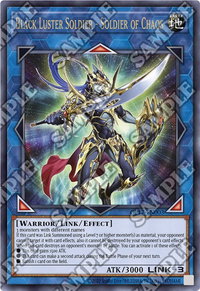 Black Luster Soldier - Soldier of Chaos (UTR) - OTS Tournament Pack 17 (OP17) #OP17-EN003 - Ultimate Rare YuGiOh Trading Card