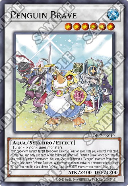 Penguin Brave - OTS Tournament Pack 17 YuGiOh trading card