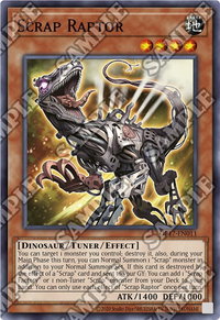 Scrap Raptor - OTS Tournament Pack 17 (OP17) #OP17-EN011 - Super Rare YuGiOh Trading Card