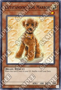 Outstanding Dog Marron - OTS Tournament Pack 17 (OP17) #OP17-EN014 - Common / Short Print YuGiOh Trading Card