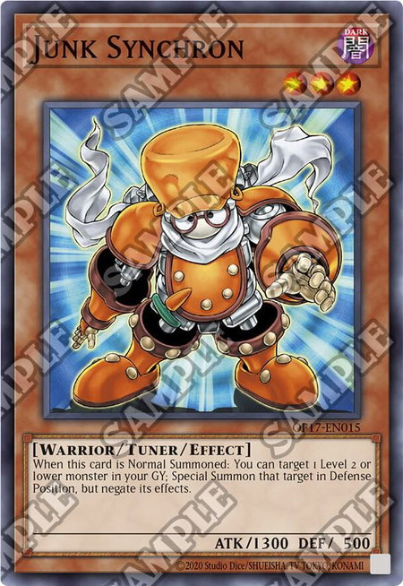 Junk Synchron - OTS Tournament Pack 17 YuGiOh trading card