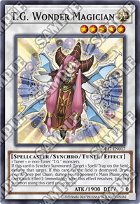 T.G. Wonder Magician - OTS Tournament Pack 17 (OP17) #OP17-EN017 - Common / Short Print YuGiOh Trading Card