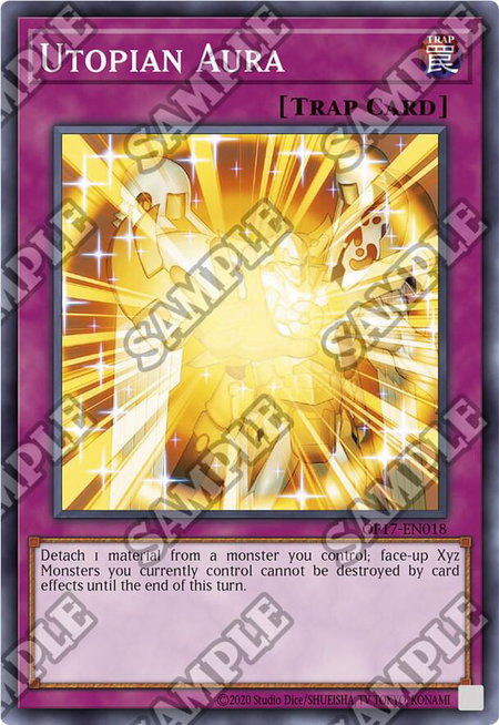 Utopian Aura - OTS Tournament Pack 17 YuGiOh trading card
