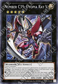 Number C39: Utopia Ray V - OTS Tournament Pack 17 (OP17) #OP17-EN020 - Common / Short Print YuGiOh Trading Card