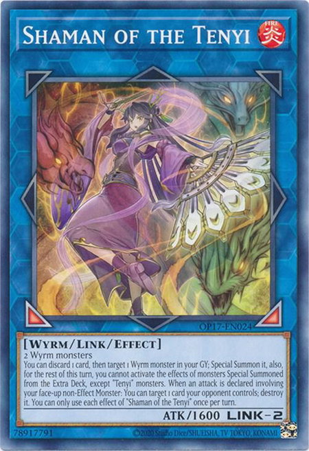Shaman of the Tenyi - OTS Tournament Pack 17 YuGiOh trading card