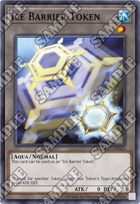Ice Barrier Token - OTS Tournament Pack 17 (OP17) #OP17-EN026 - Super Rare YuGiOh Trading Card