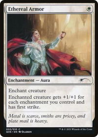 Ethereal Armor - Unique and Miscellaneous Promos (UMP) #2 - Common Magic: The Gathering Trading Card