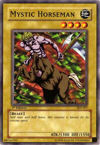Mystic Horseman - Starter Deck: Kaiba Evolution (SKE) #SKE-007 - Common / Short Print YuGiOh Trading Card