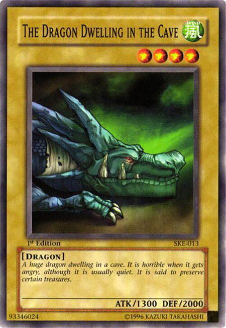 The Dragon Dwelling in the Cave - Starter Deck: Kaiba Evolution YuGiOh trading card