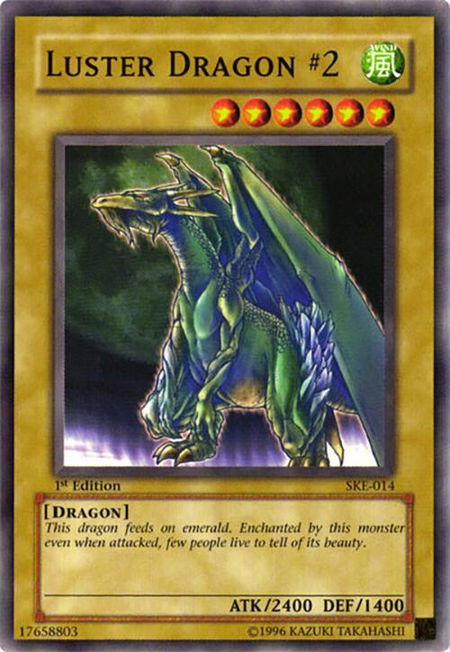 Luster Dragon #2 - Starter Deck: Kaiba Evolution YuGiOh trading card