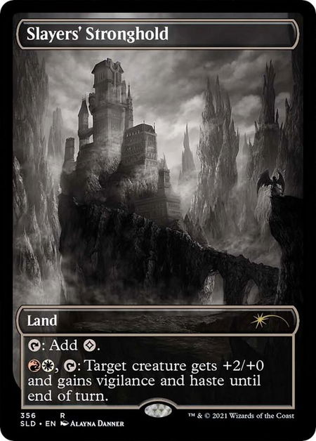 Slayers' Stronghold - Secret Lair Drop Series Magic: The Gathering trading card