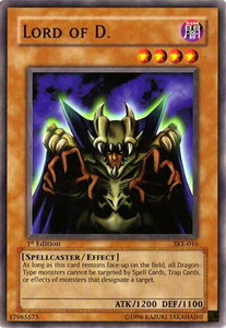 Lord of D. - Starter Deck: Kaiba Evolution (SKE) #SKE-016 - Common / Short Print YuGiOh Trading Card