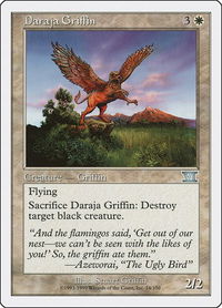 Daraja Griffin - Classic Sixth Edition (6ED) #14 - Uncommon Magic: The Gathering Trading Card