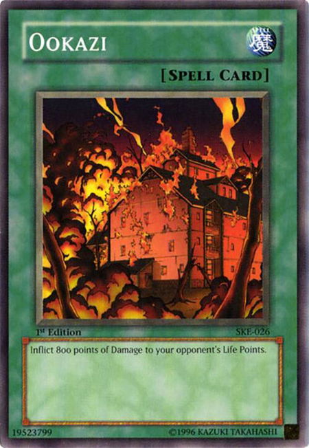 Ookazi - Starter Deck: Kaiba Evolution YuGiOh trading card