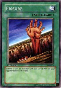 Fissure - Starter Deck: Kaiba Evolution (SKE) #SKE-027 - Common / Short Print YuGiOh Trading Card