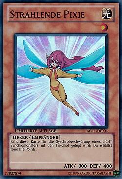 Sunny Pixie (German) - "Strahlende Pixie" - Advent Calendar 2011 (Adventskalender) YuGiOh trading card
