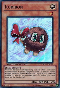 Kuribon (German) - "Kuribon" - Advent Calendar 2011 (Adventskalender) (AC11) #AC11-DE016 - Super Rare YuGiOh Trading Card
