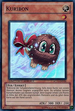 Kuribon (German) - "Kuribon" trading card from Advent Calendar 2011 (Adventskalender) Kuribon (German) - "Kuribon" - Advent Calendar 2011 (Adventskalender) YuGiOh trading card