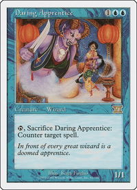 Daring Apprentice - Classic Sixth Edition (6ED) #62 - Rare Magic: The Gathering Trading Card