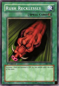 Rush Recklessly - Starter Deck: Kaiba Evolution (SKE) #SKE-036 - Common / Short Print YuGiOh Trading Card