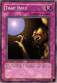 Trap Hole - Starter Deck: Kaiba Evolution (SKE) #SKE-042 - Common / Short Print YuGiOh Trading Card