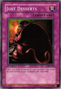 Just Desserts - Starter Deck: Kaiba Evolution (SKE) #SKE-043 - Common / Short Print YuGiOh Trading Card