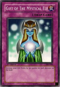 Gift of The Mystical Elf - Starter Deck: Kaiba Evolution (SKE) #SKE-044 - Common / Short Print YuGiOh Trading Card