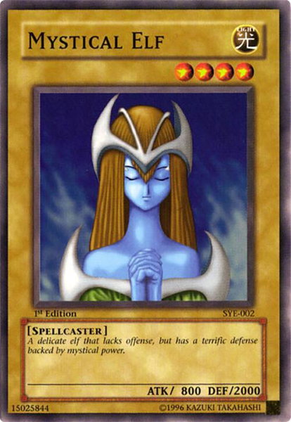 Mystical Elf - Starter Deck: Yugi Evolution YuGiOh trading card