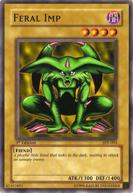 Feral Imp - Starter Deck: Yugi Evolution YuGiOh trading card