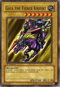 Gaia The Fierce Knight - Starter Deck: Yugi Evolution (SYE) #SYE-007 - Common / Short Print YuGiOh Trading Card
