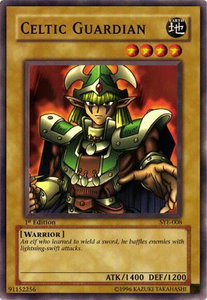 Celtic Guardian - Starter Deck: Yugi Evolution (SYE) #SYE-008 - Common / Short Print YuGiOh Trading Card