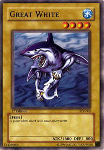 Great White - Starter Deck: Yugi Evolution (SYE) #SYE-009 - Common / Short Print YuGiOh Trading Card