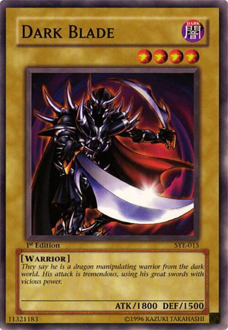 Dark Blade - Starter Deck: Yugi Evolution YuGiOh trading card