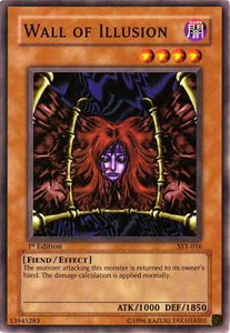 Wall of Illusion - Starter Deck: Yugi Evolution (SYE) #SYE-016 - Common / Short Print YuGiOh Trading Card