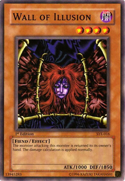 Wall of Illusion trading card from Starter Deck: Yugi Evolution Wall of Illusion - Starter Deck: Yugi Evolution YuGiOh trading card