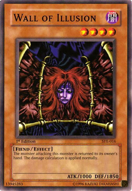 Wall of Illusion - Starter Deck: Yugi Evolution YuGiOh trading card